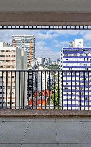 Apartamento para alugar com 104m², 1 quarto e 1 vaga