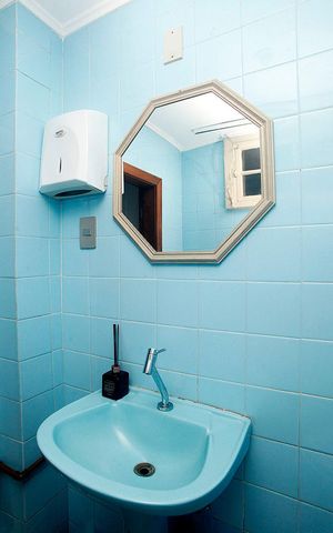 Apartamento para alugar com 35m², 1 quarto e sem vagaBanheiro da Suíte 