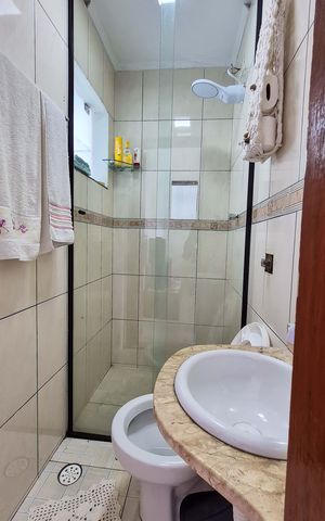 Casa para alugar com 125m², 3 quartos e sem vaga Casa para alugar com 125m², 3 quartos e sem vagaBanheiro