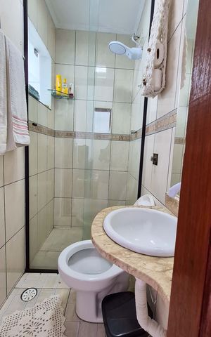 Casa para alugar com 125m², 3 quartos e sem vaga Casa para alugar com 125m², 3 quartos e sem vagaBanheiro