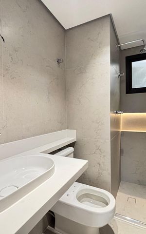 Apartamento à venda com 77m², 3 quartos e 1 vaga Apartamento à venda com 77m², 3 quartos e 1 vagaBanheiro