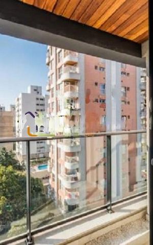 Apartamento para alugar com 40m², 1 quarto e 1 vaga