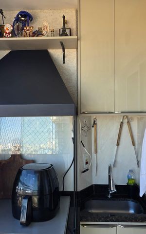 Apartamento à venda com 51m², 2 quartos e 1 vaga Apartamento à venda com 51m², 2 quartos e 1 vagaVaranda gourmet