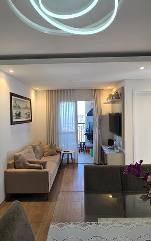Apartamento à venda com 51m², 2 quartos e 1 vaga Apartamento à venda com 51m², 2 quartos e 1 vagaSala