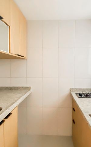 Apartamento para alugar com 27m², 1 quarto e sem vaga Apartamento para alugar com 27m², 1 quarto e sem vagaCozinha/área de serviço