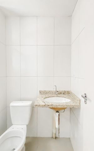 Apartamento para alugar com 27m², 1 quarto e sem vaga Apartamento para alugar com 27m², 1 quarto e sem vagaBanheiro