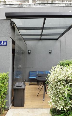 Apartamento à venda com 27m², 1 quarto e sem vagaChurrasqueira