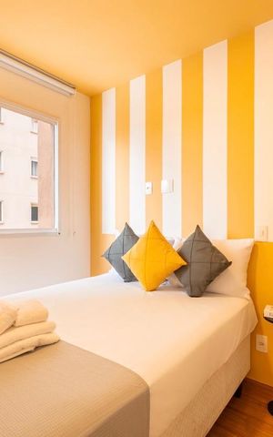 Studio para alugar com 29m², 1 quarto e sem vaga
