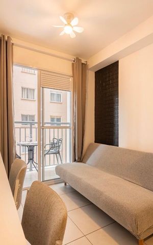 Studio para alugar com 29m², 1 quarto e sem vaga