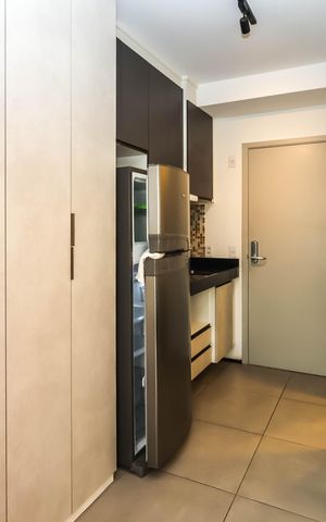 Studio à venda com 21m², 1 quarto e sem vagaQuarto e Cozinha