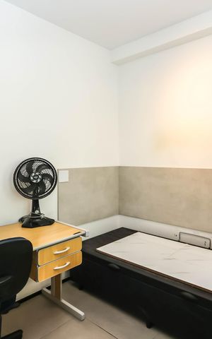 Studio à venda com 21m², 1 quarto e sem vagaQuarto e Cozinha