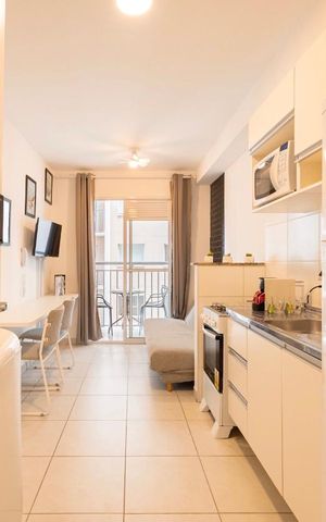 Studio para alugar com 29m², 1 quarto e sem vaga