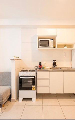 Studio para alugar com 29m², 1 quarto e sem vaga