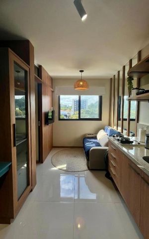Apartamento para alugar com 23m², 1 quarto e 1 vaga Apartamento para alugar com 23m², 1 quarto e 1 vagaSala