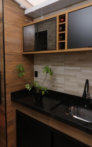 Casa à venda com 96m², 2 quartos e 2 vagasÁrea de Serviço