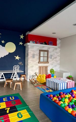 Apartamento à venda com 47m², 1 quarto e 1 vaga Apartamento à venda com 47m², 1 quarto e 1 vagaBrinquedoteca