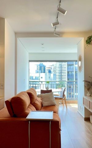Apartamento à venda com 47m², 1 quarto e 1 vaga Apartamento à venda com 47m², 1 quarto e 1 vagaSala