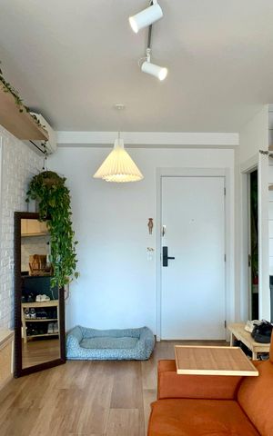 Apartamento à venda com 47m², 1 quarto e 1 vaga Apartamento à venda com 47m², 1 quarto e 1 vagaSala