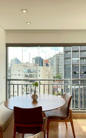 Apartamento à venda com 47m², 1 quarto e 1 vaga Apartamento à venda com 47m², 1 quarto e 1 vagaVaranda
