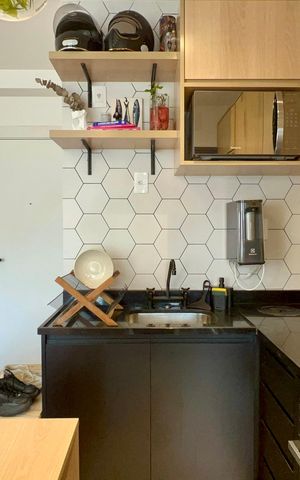 Apartamento à venda com 47m², 1 quarto e 1 vaga Apartamento à venda com 47m², 1 quarto e 1 vagaCozinha