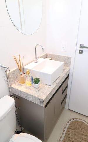 Apartamento para alugar com 70m², 2 quartos e 1 vagaBanheiro Social