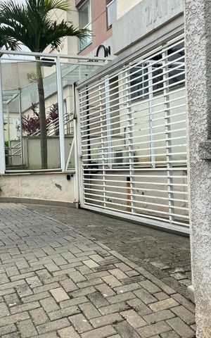 Apartamento à venda com 64m², 2 quartos e 1 vagaFachada do Prédio - Placa