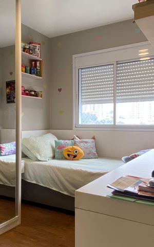 Apartamento à venda com 64m², 2 quartos e 1 vagaQuarto 1