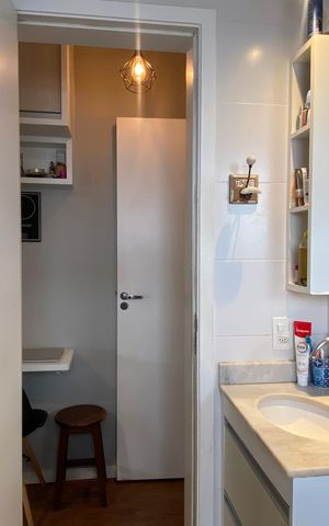 Apartamento à venda com 64m², 2 quartos e 1 vagaBanheiro da Suíte