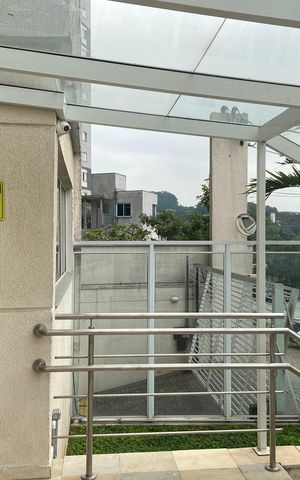 Apartamento à venda com 64m², 2 quartos e 1 vagaFachada e portaria