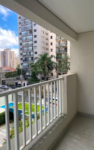 Apartamento à venda com 42m², 1 quarto e 1 vaga Apartamento à venda com 42m², 1 quarto e 1 vagaVaranda