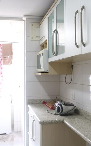 Apartamento à venda com 80m², 3 quartos e 2 vagasCozinha