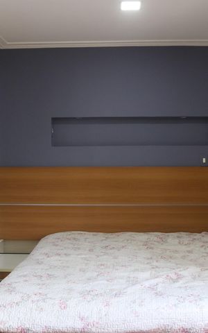 Apartamento à venda com 80m², 3 quartos e 2 vagasQuarto 3