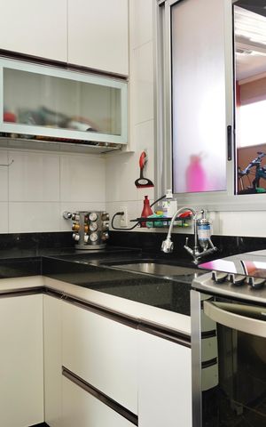 Apartamento à venda com 102m², 3 quartos e 2 vagasCozinha 
