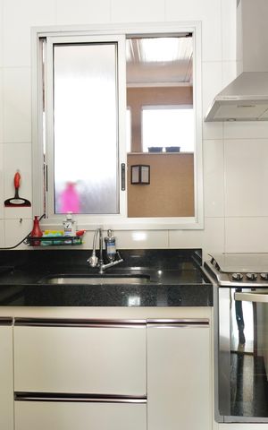 Apartamento à venda com 102m², 3 quartos e 2 vagasCozinha 