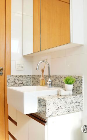 Apartamento à venda com 102m², 3 quartos e 2 vagasBanheiro Social