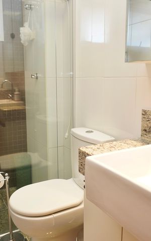 Apartamento à venda com 102m², 3 quartos e 2 vagasSuíte - Banheiro 