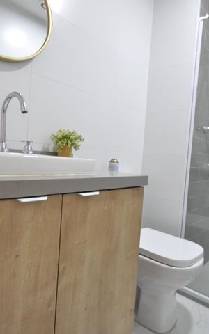 Apartamento à venda com 80m², 3 quartos e 1 vagaBanheiro Social
