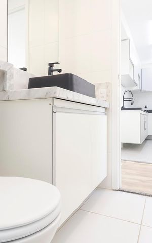 Apartamento para alugar com 36m², 2 quartos e sem vagaBanheiro