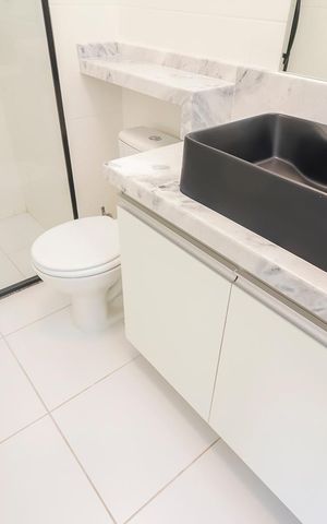 Apartamento para alugar com 36m², 2 quartos e sem vagaBanheiro