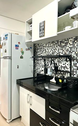 Apartamento à venda com 50m², 1 quarto e sem vaga