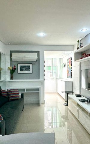 Apartamento à venda com 50m², 1 quarto e sem vaga