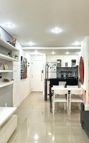 Apartamento à venda com 50m², 1 quarto e sem vaga