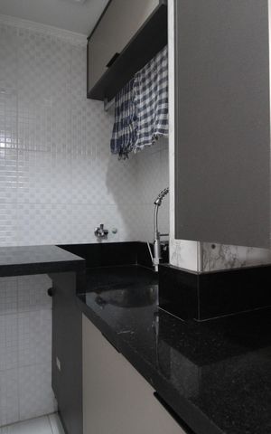 Apartamento para alugar com 50m², 2 quartos e 1 vagaCozinha e Área de Serviço