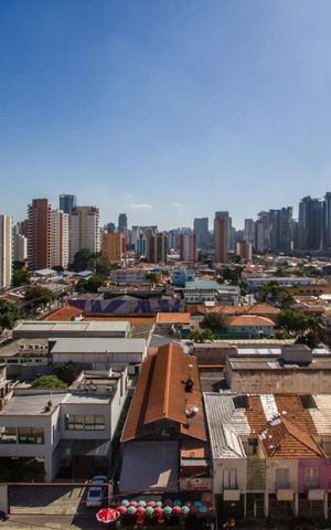 Studio à venda com 26m², 1 quarto e sem vaga