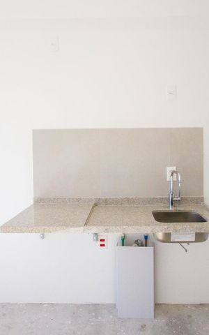 Studio à venda com 25m², 1 quarto e sem vaga