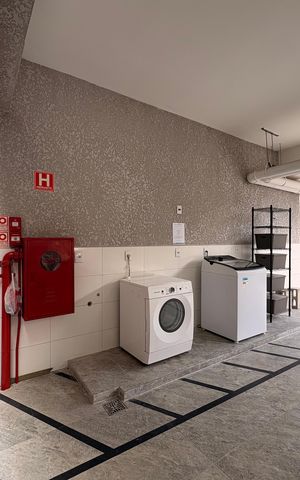Studio para alugar com 18m², 1 quarto e sem vaga Studio para alugar com 18m², 1 quarto e sem vagaLavanderia