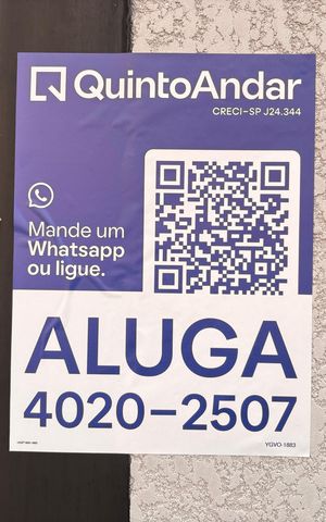Studio para alugar com 18m², 1 quarto e sem vaga Studio para alugar com 18m², 1 quarto e sem vagaFachada + placa YGVO-1883