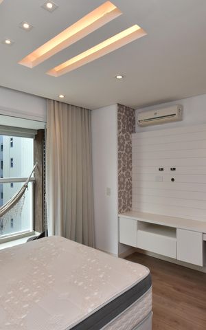 Apartamento à venda com 57m², 1 quarto e 1 vagaQuarto