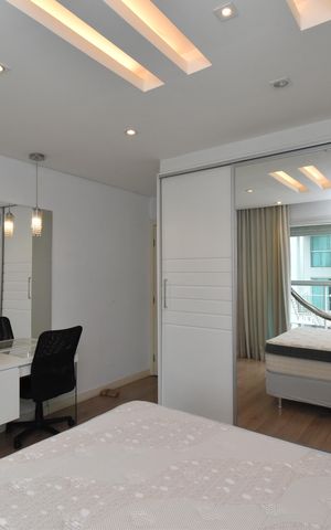 Apartamento à venda com 57m², 1 quarto e 1 vagaQuarto