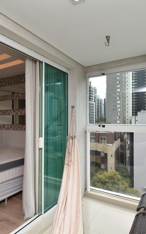 Apartamento à venda com 57m², 1 quarto e 1 vagaSacada